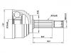 CV Joint Kit:MB297872