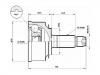 球笼修理包 CV Joint Kit:44014-SCA-E01