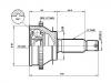 CV Joint Kit:49501-3A210