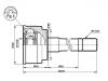 CV Joint Kit:MD25-25-600A