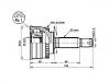 CV Joint Kit:MR246169